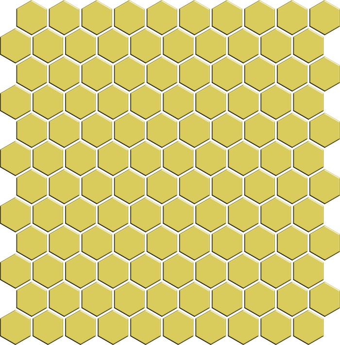  Hexagon Sarı 